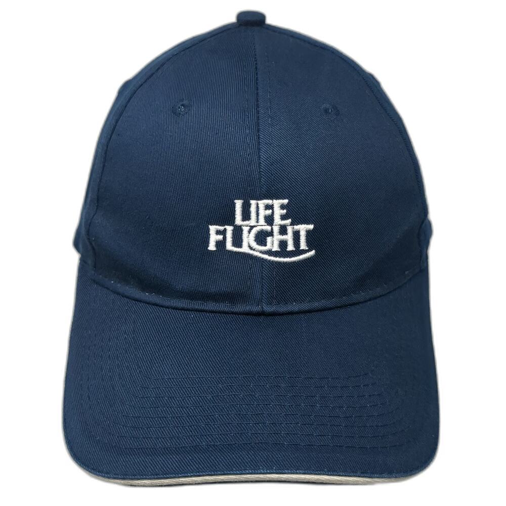 Port & Company Life Flight Blue One Size Baseball Cap Hat Adjustable Strapback